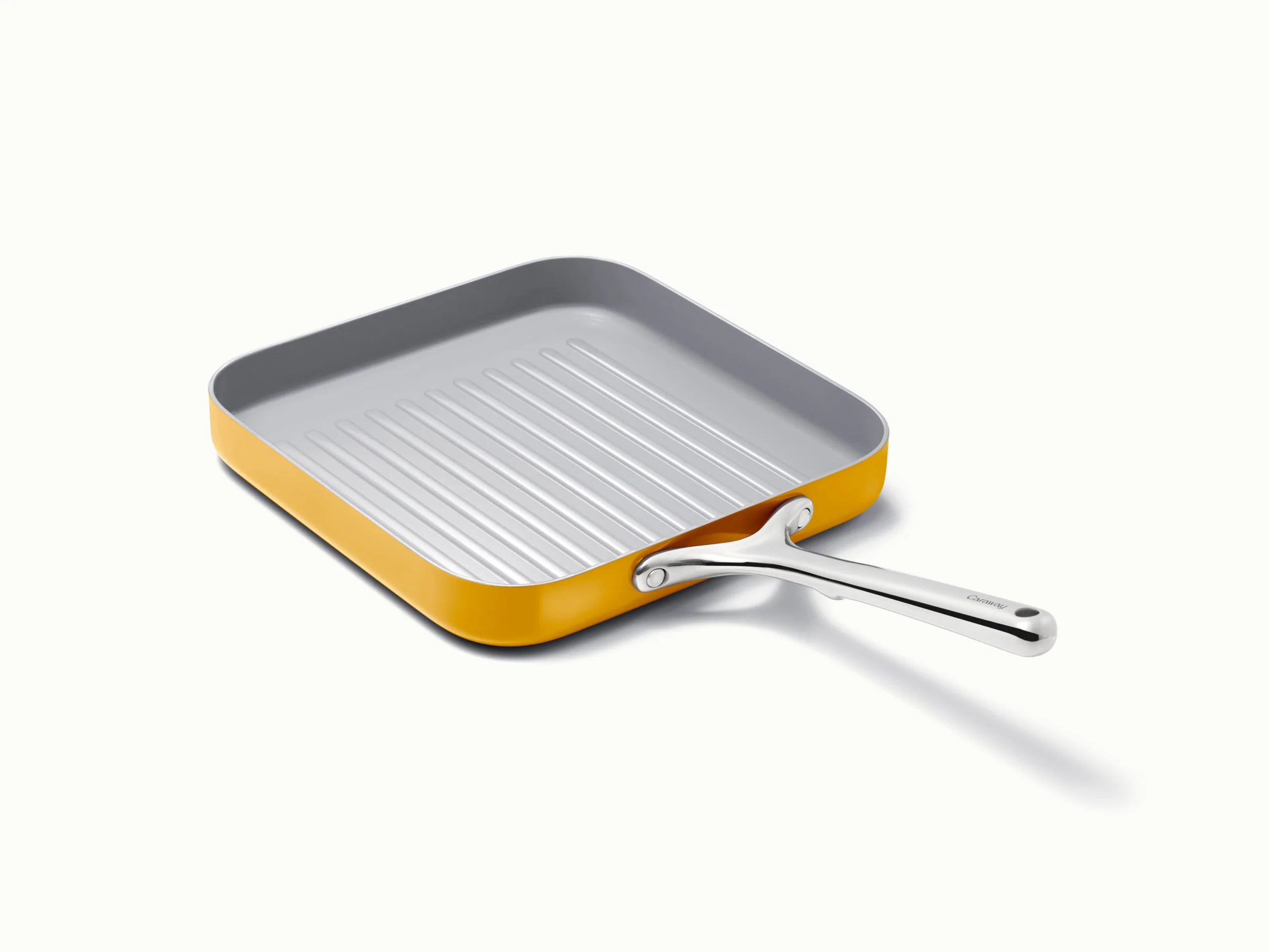 Ceramic Square Grill Pan for Indoor Searing and Grilling