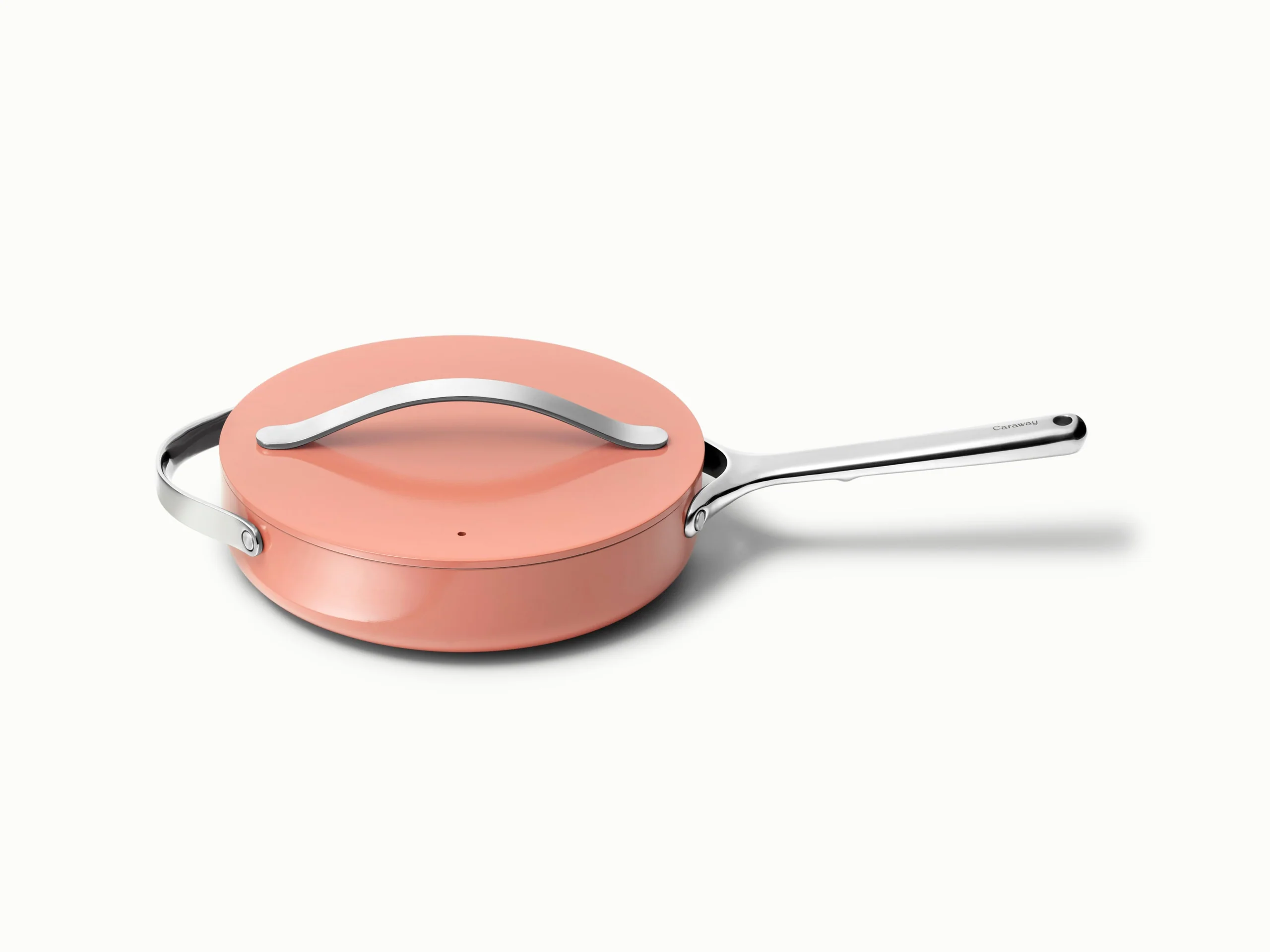 3 qt Ceramic-Coated Small Sauté Pan for Vegetables and Sauces