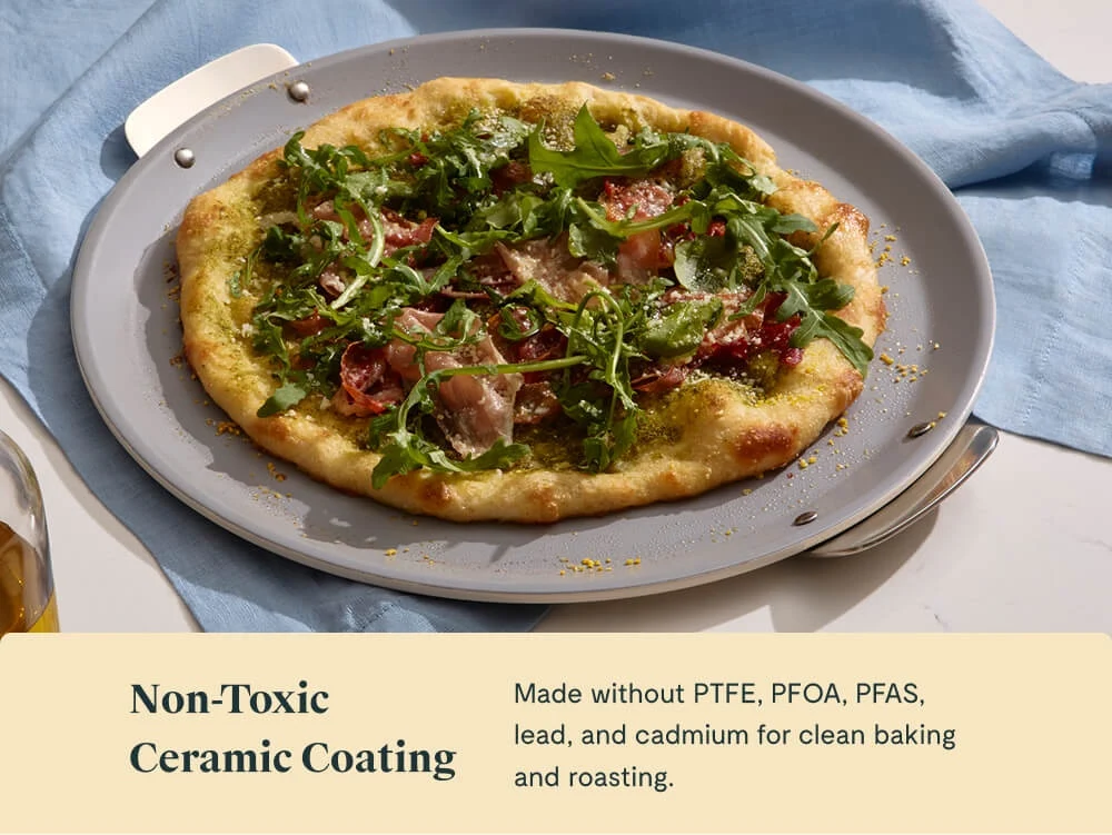 15 Inch Pizza Pan for Flatbreads, Focaccia and Classic Pies