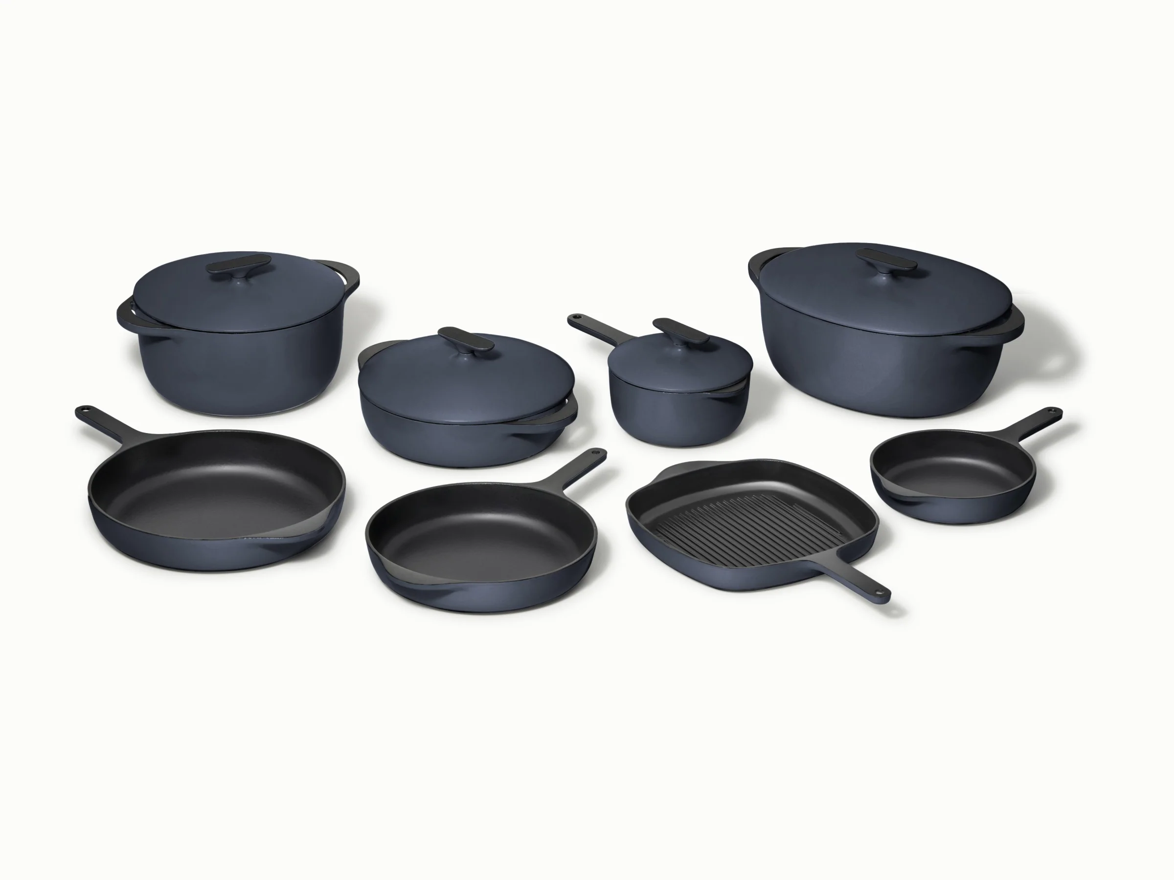 Set Deluxe in Ghisa Smaltata da 16 Pezzi per Pasti Abbondanti
