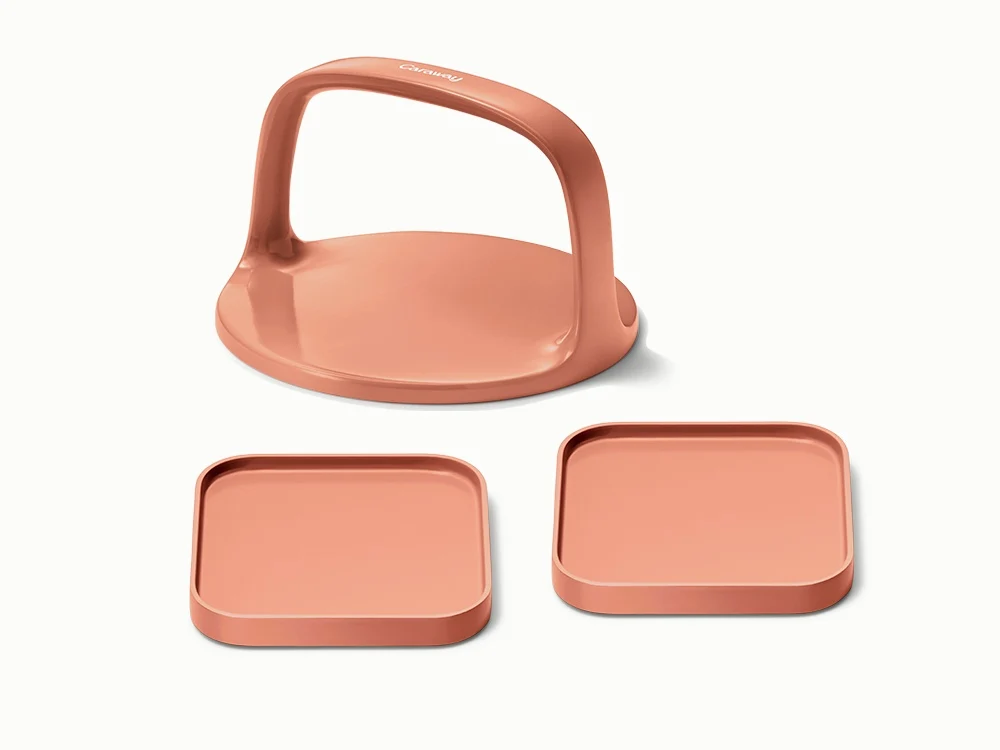 3-Piece Press and Rest Bundle with 6 Inch Grill Press