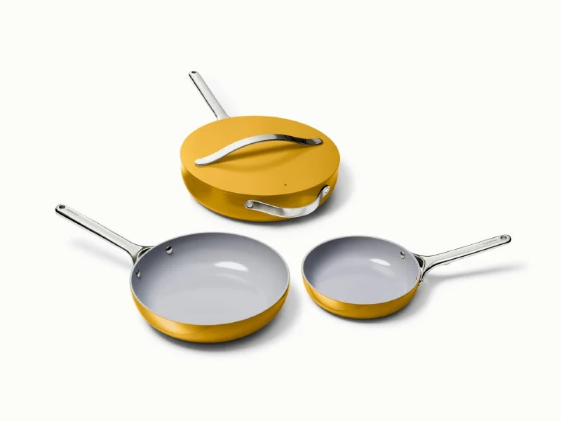 4pc Fry and Sauté Set in Ceramic Non-Stick from Caraway