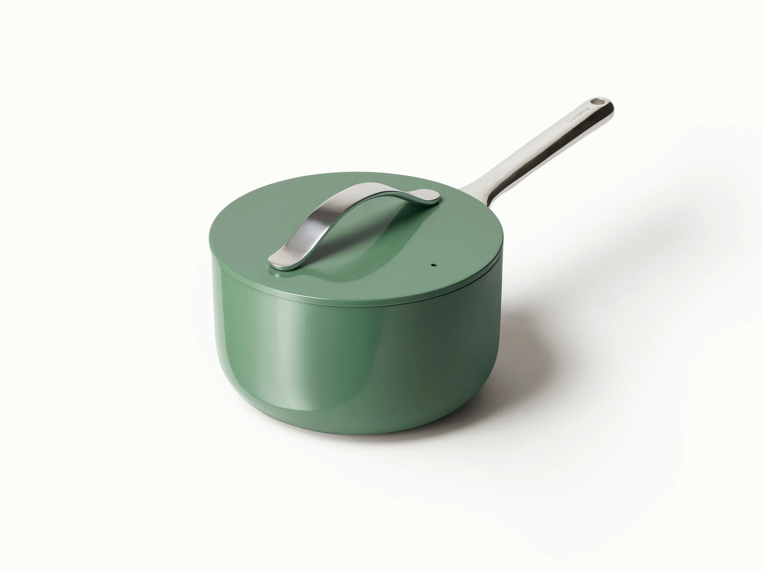 3-Quart Ceramic Non-Toxic Sauce Pan for Healthy Cooking