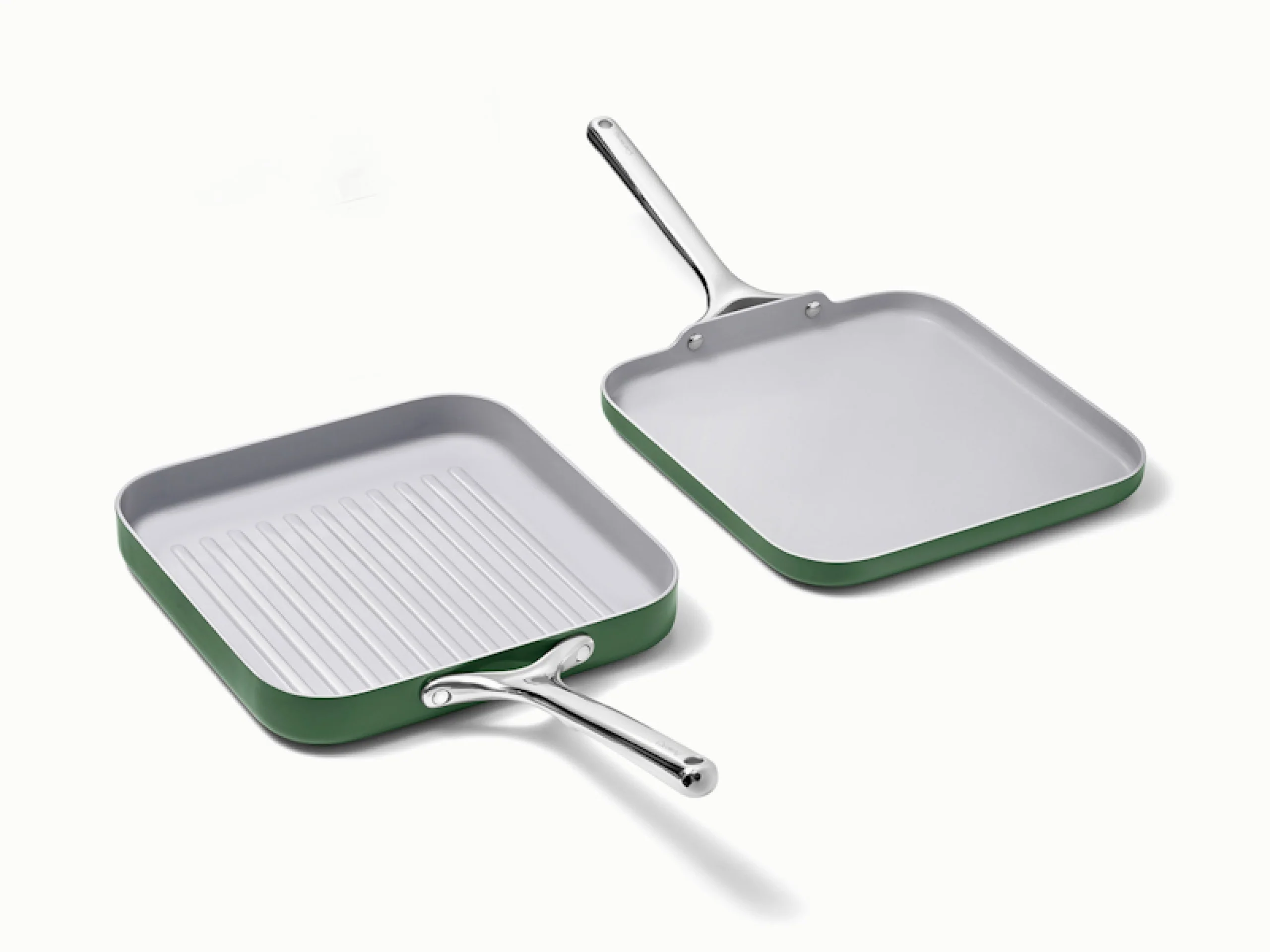 Firkantpanne-duo: To 11 Inch panner for frokost til middag