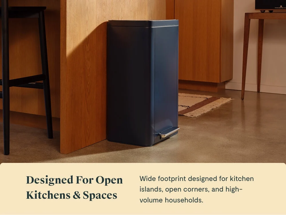 45L Rectangular Step Trash Can
