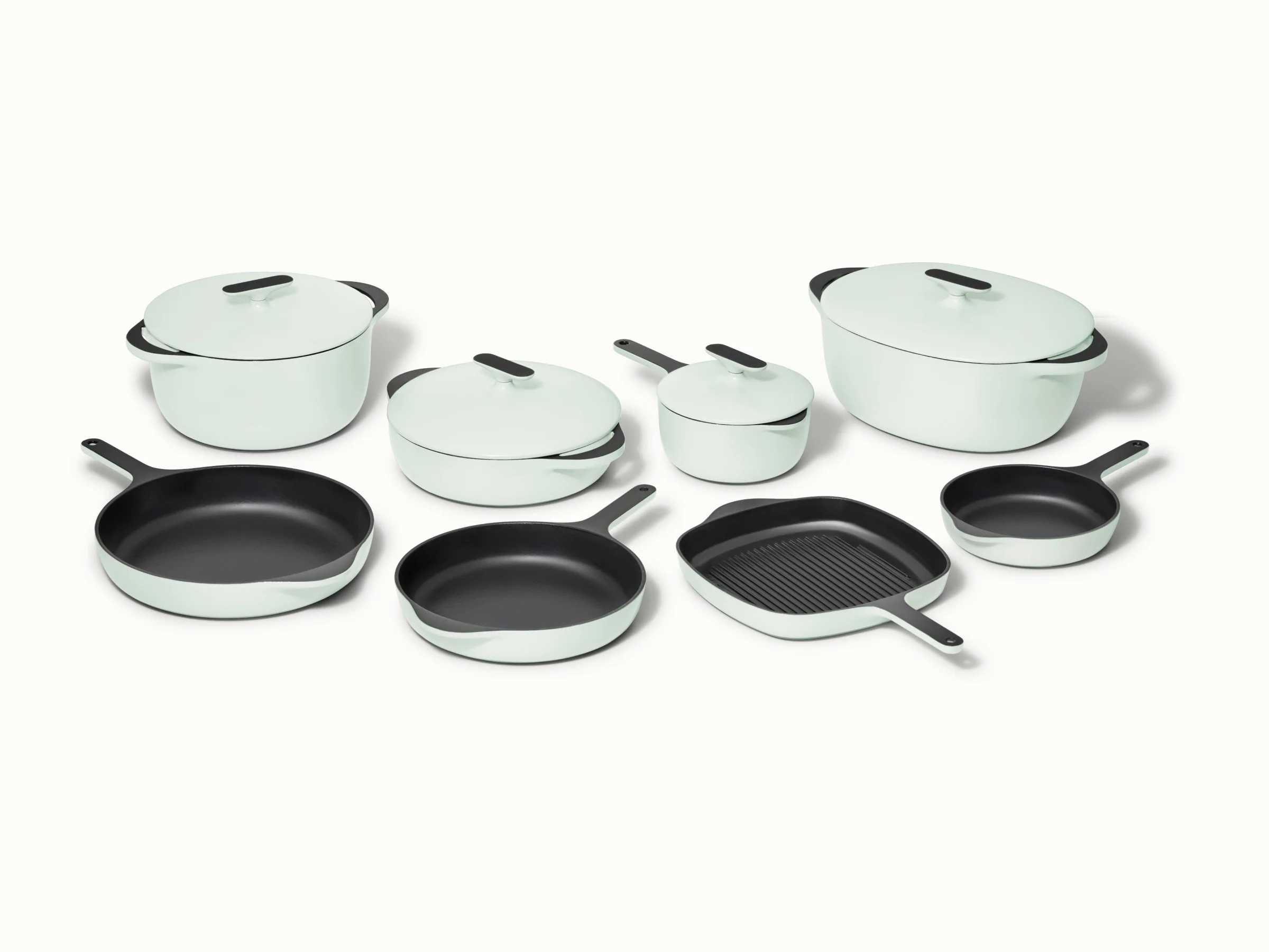 Set Deluxe in Ghisa Smaltata da 16 Pezzi per Pasti Abbondanti