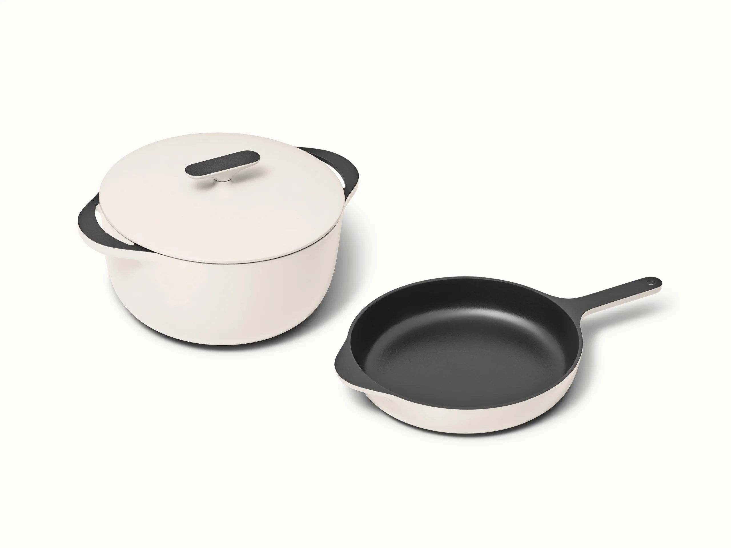 Cast Iron Skillet and Dutch Oven Duo for Sears and Slow Cooking