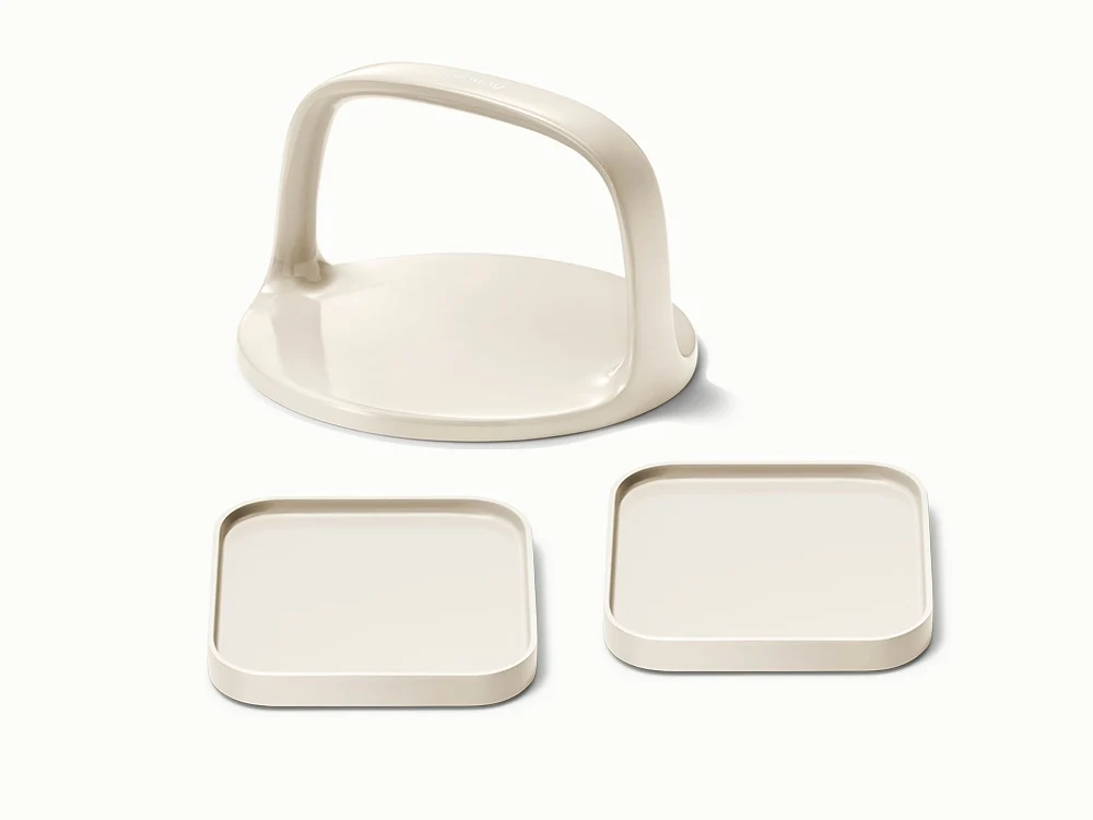 3-Piece Press and Rest Bundle with 6 Inch Grill Press