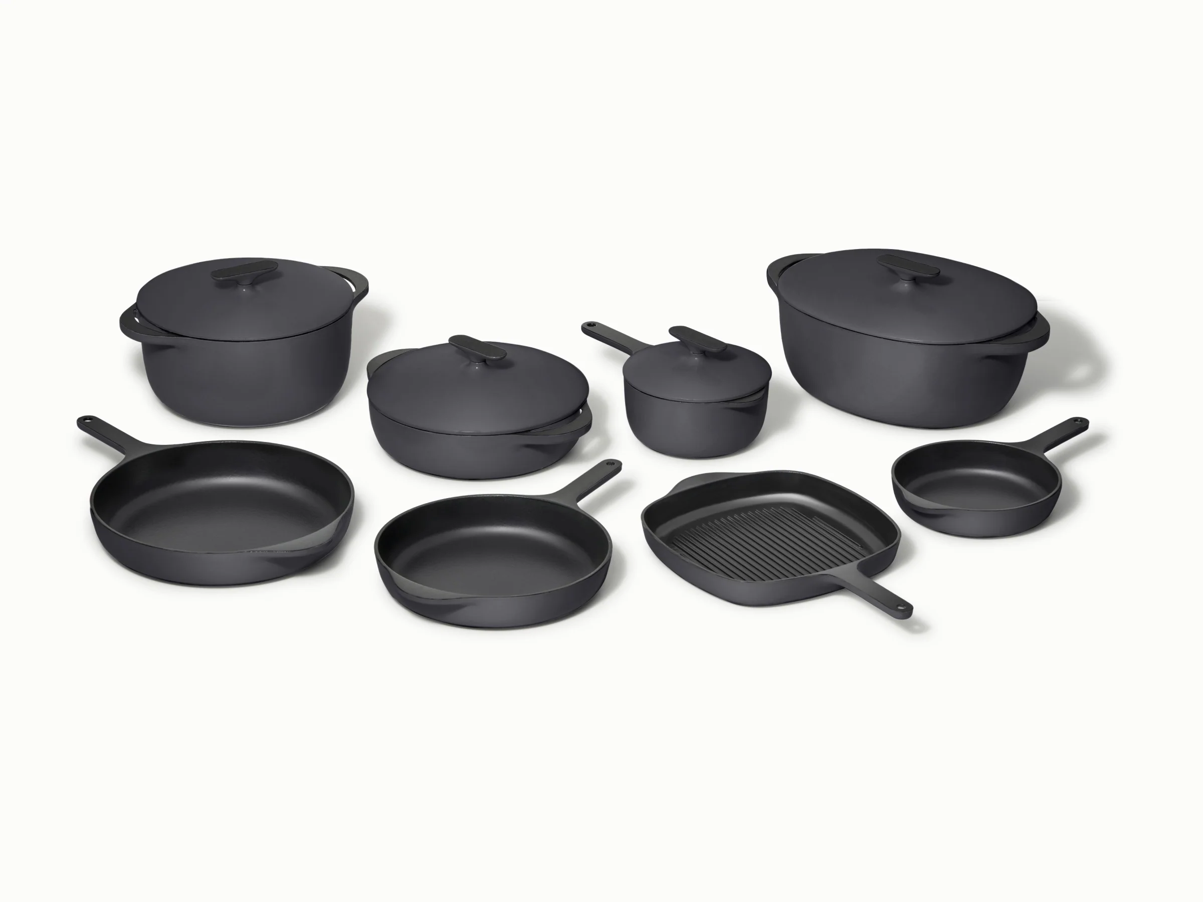 Set Deluxe in Ghisa Smaltata da 16 Pezzi per Pasti Abbondanti