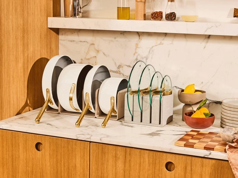 Tempered Glass Lid Set of 4 Clear Cooking Lids
