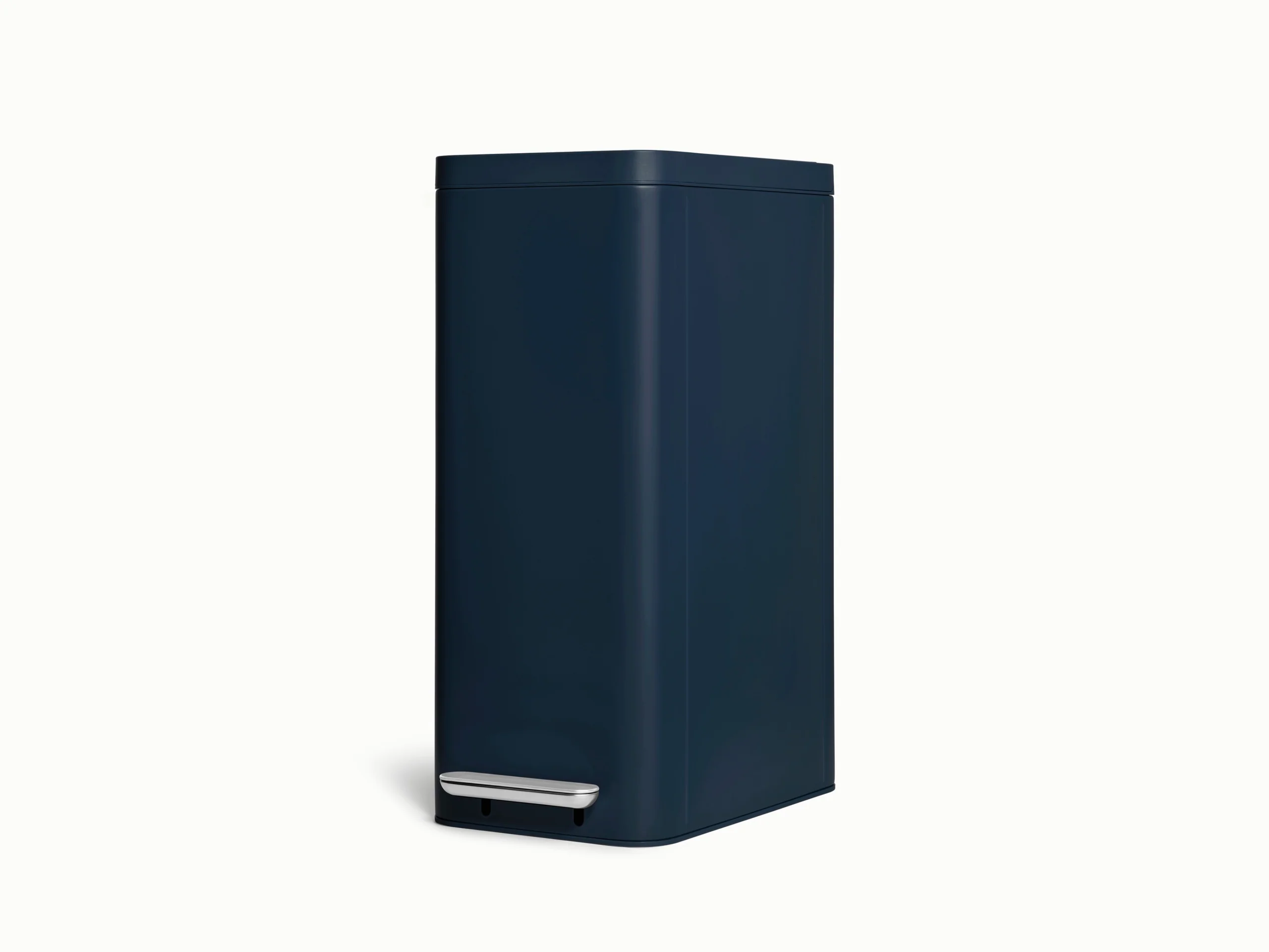 45L Slim Step Trash Can with Quiet-Close Lid