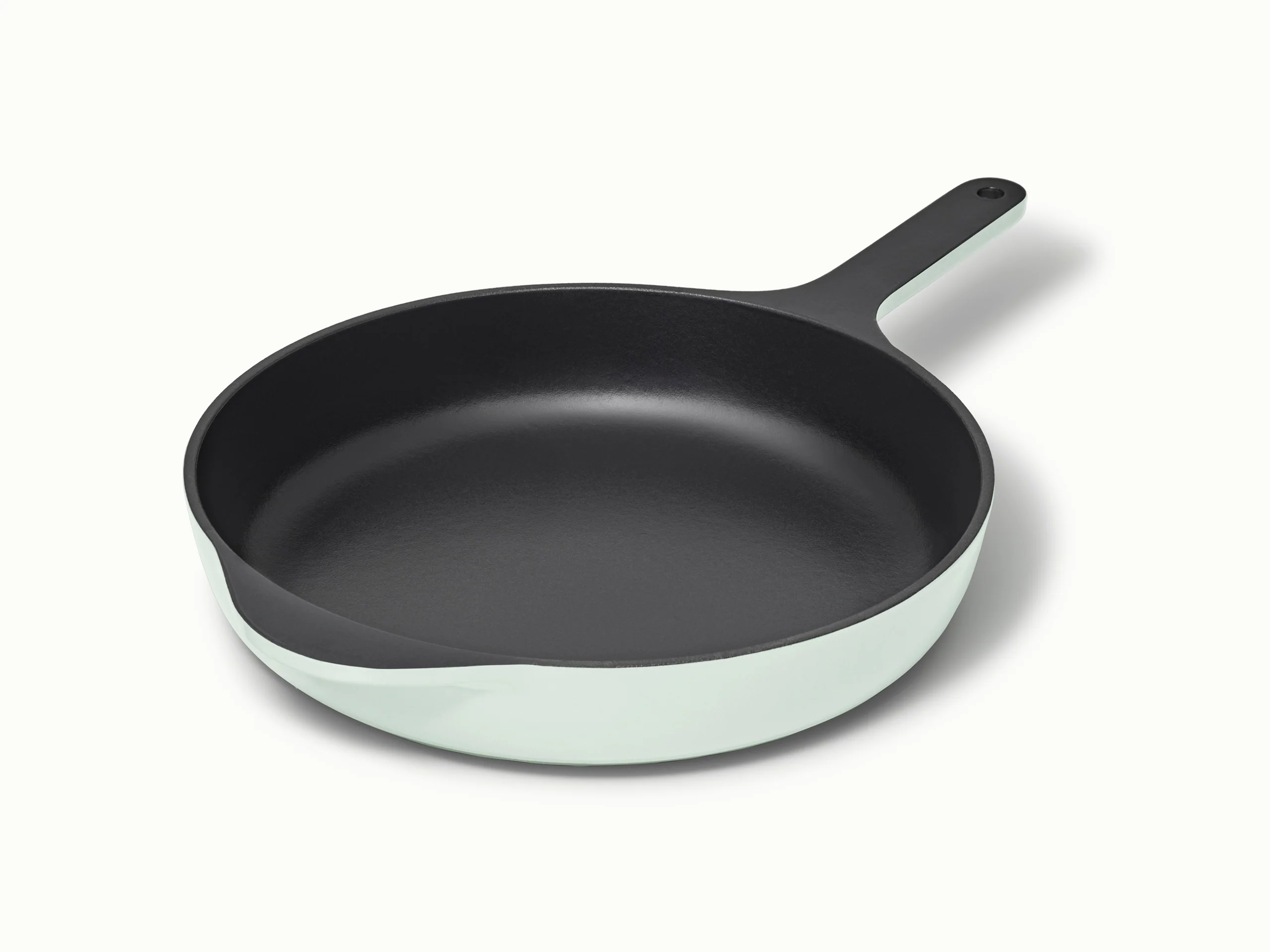 Poêle en fonte émaillée 10.5 Inch avec revêtement 3 couches