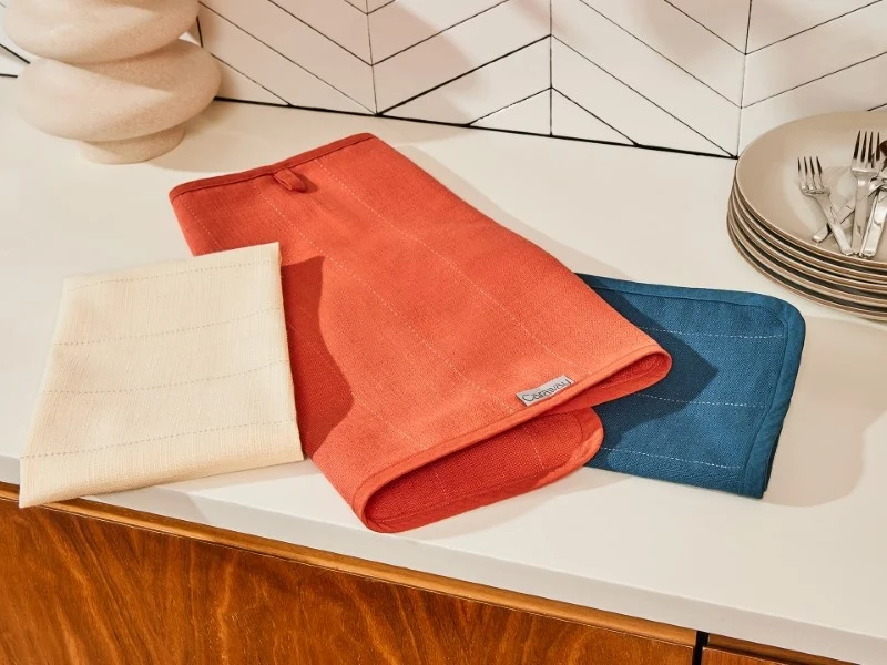 Organic Cotton Tea Towels for Everyday Kitchen Use