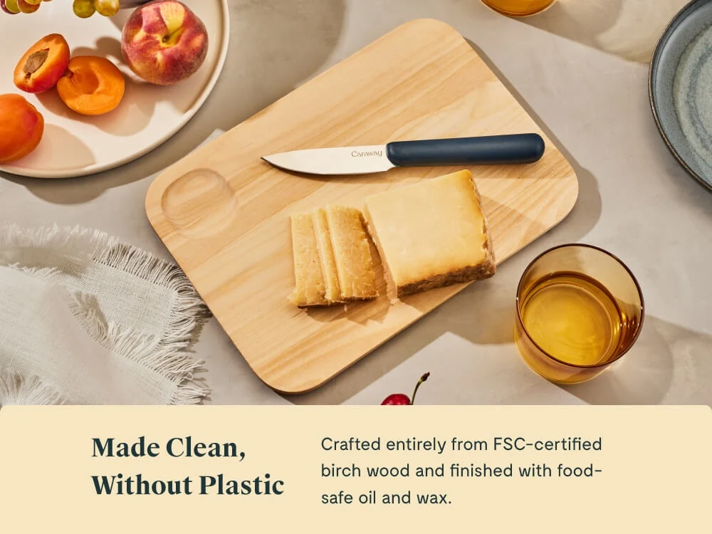 Small Cutting Board in Non-Toxic FSC-Certified Birch Wood