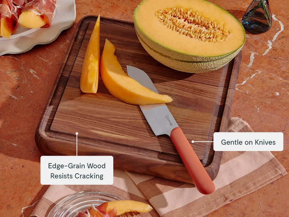 12 Inch Prep and Serve Butcher Block for Carving and Serving