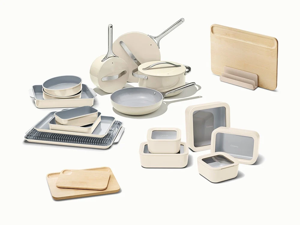 Clean Start Bundle with Ceramic Cookware, Bakeware and Food Storage