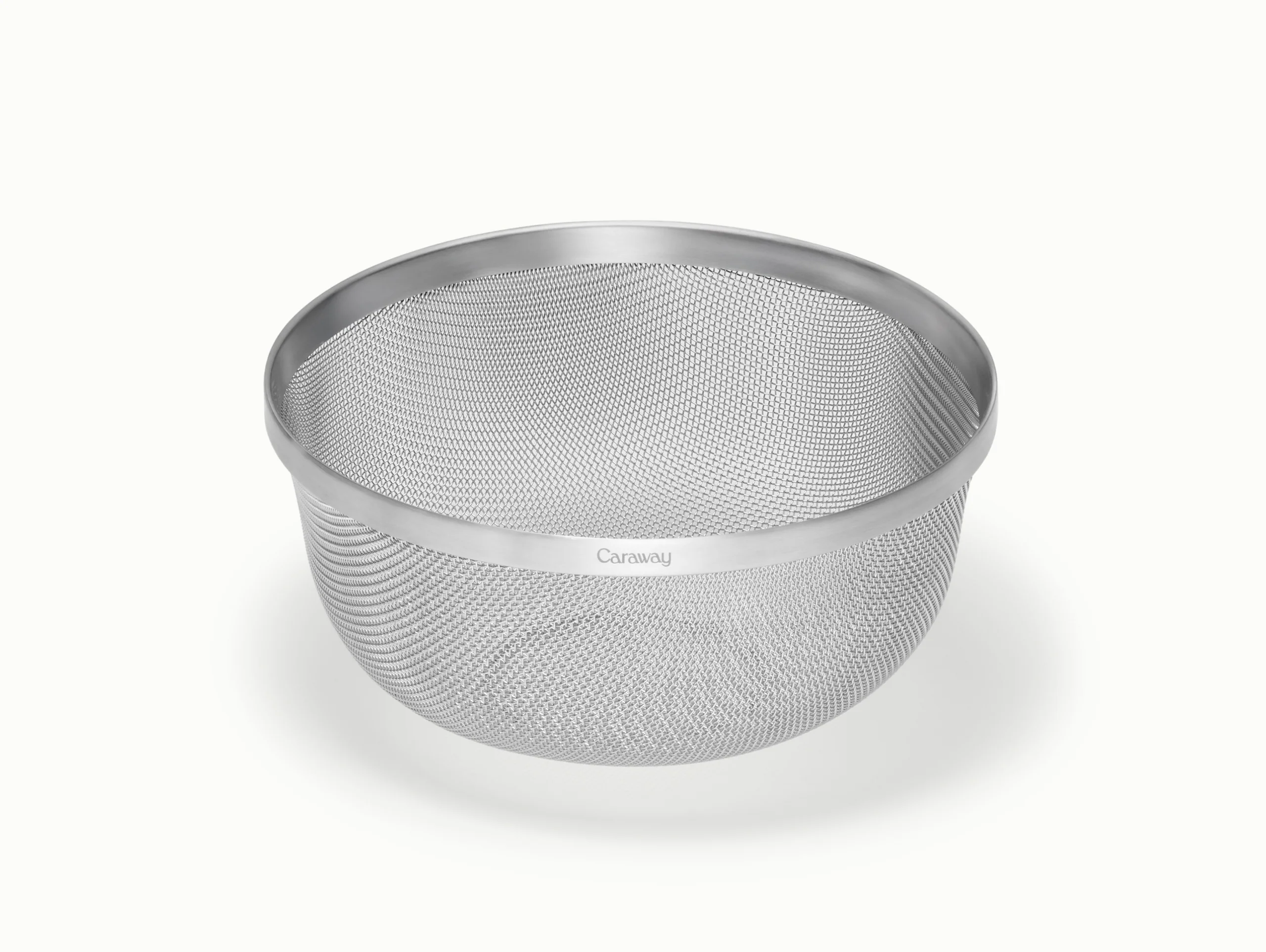 Medium Stainless Steel Strainer, 4 Qt Kitchen Tool for Everyday Prep