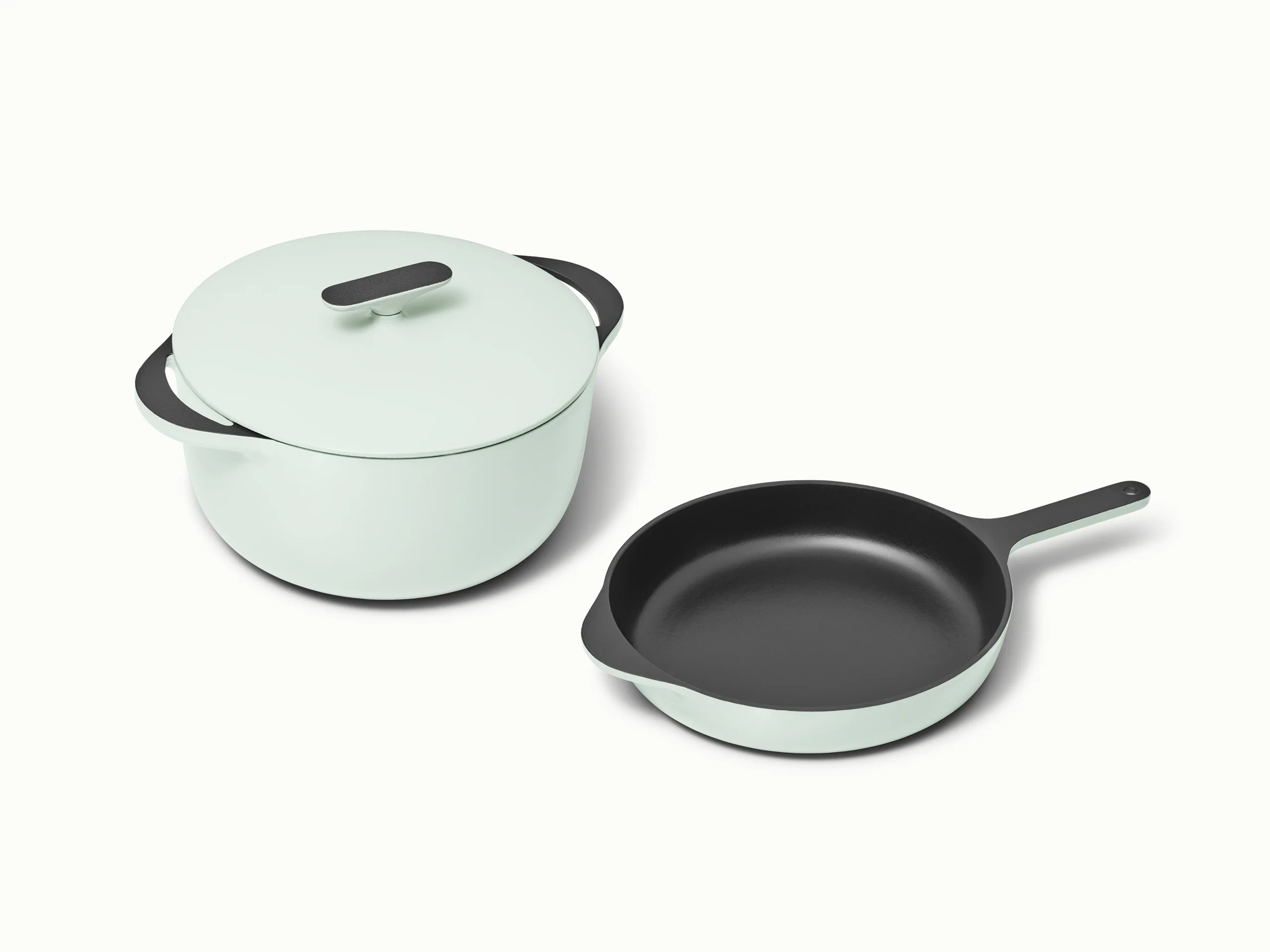 Cast Iron Skillet and Dutch Oven Duo for Sears and Slow Cooking