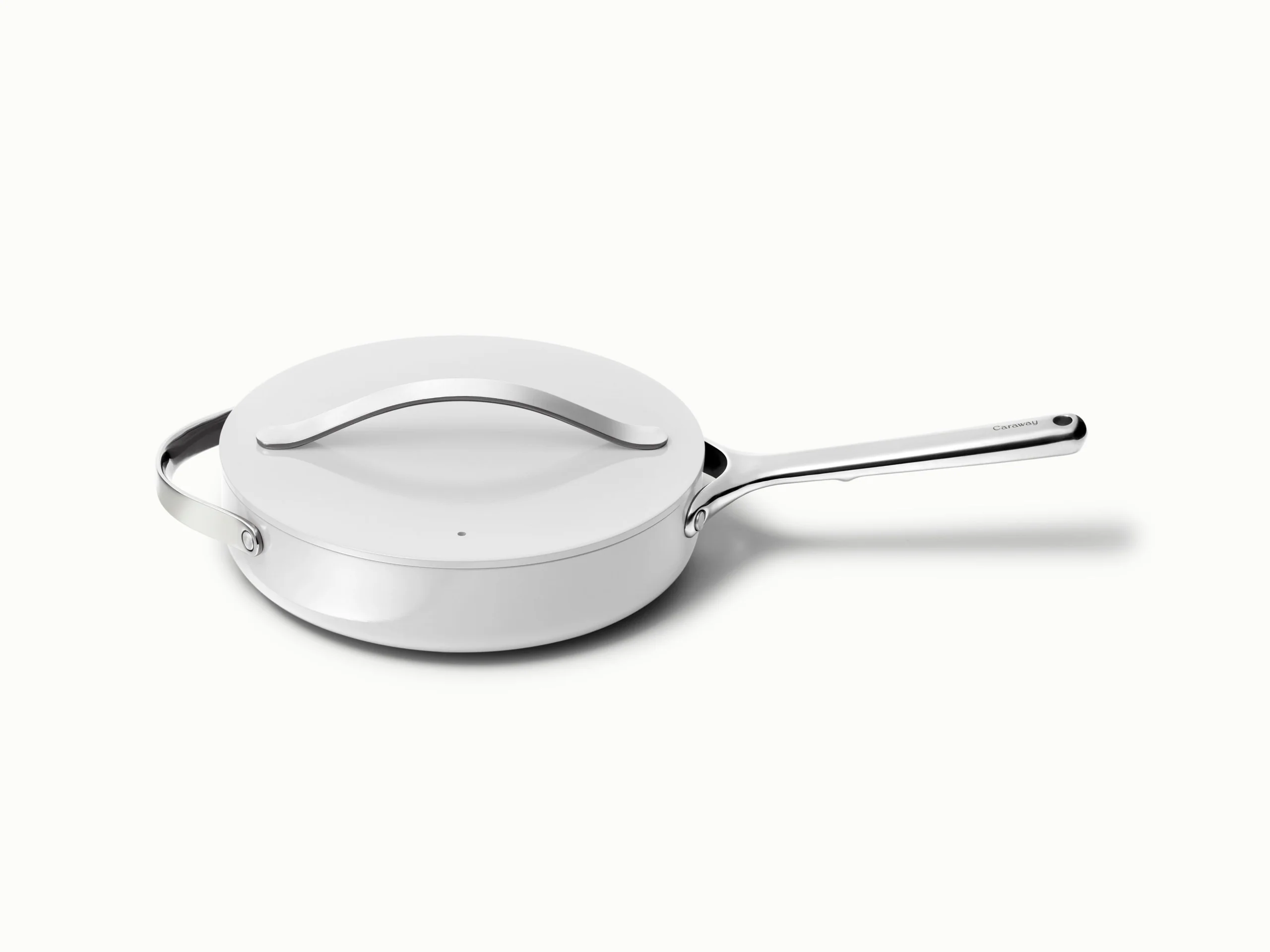 3 qt Ceramic-Coated Small Sauté Pan for Vegetables and Sauces