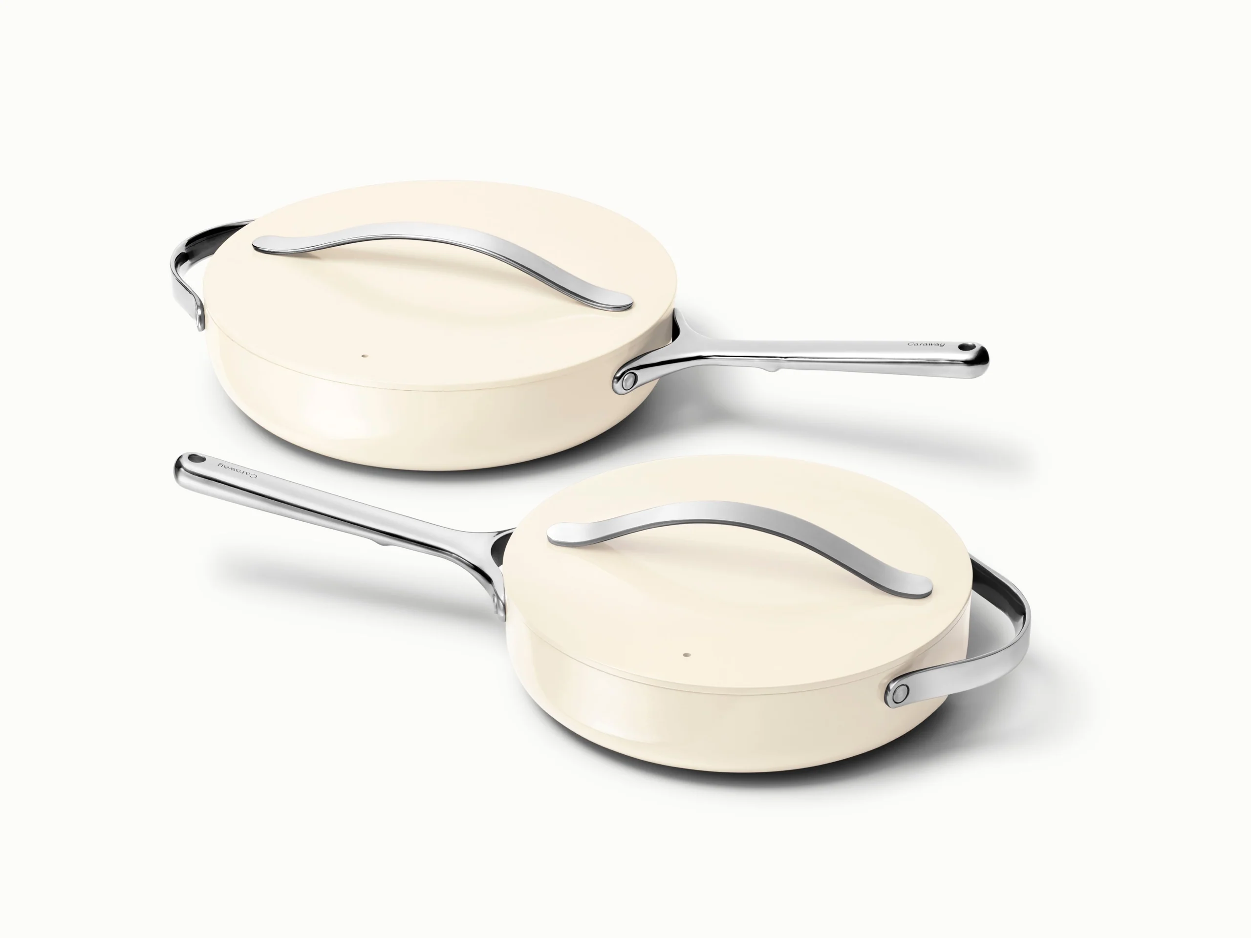 Sauté Pan Duo with 3 qt and 4.5 qt Ceramic-Coated Pans