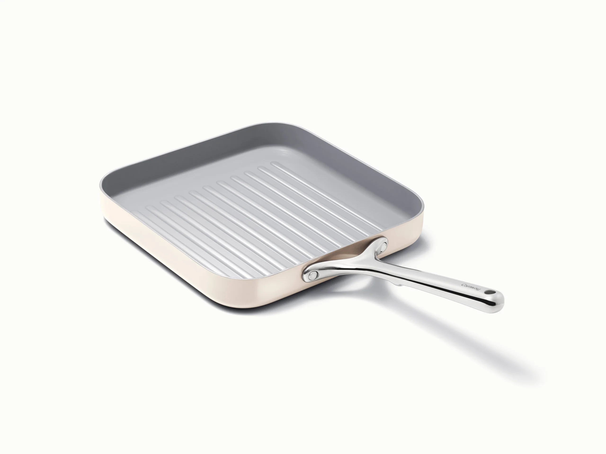 Ceramic Square Grill Pan for Indoor Searing and Grilling