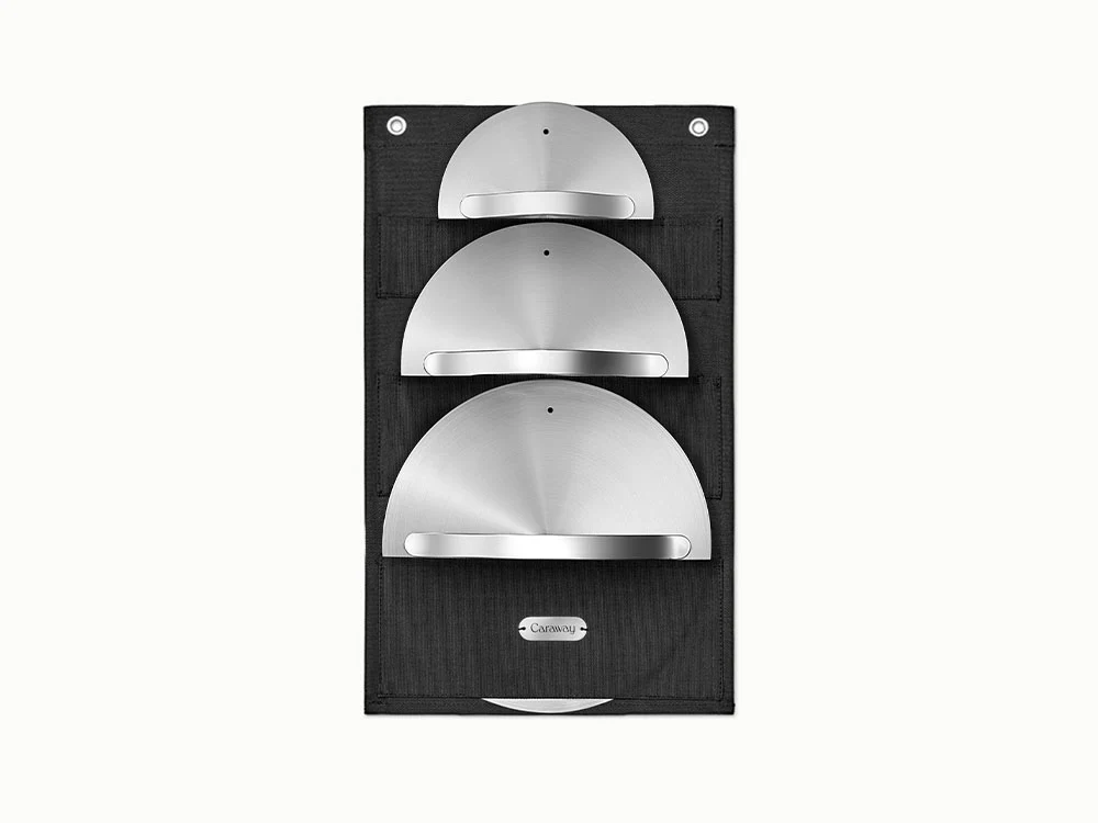 Cookware Set Hanging Lid Holder for Three Lids