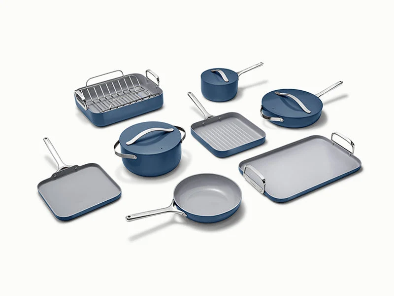 Keramisch gecoate pannenset voor gezond dagelijks koken