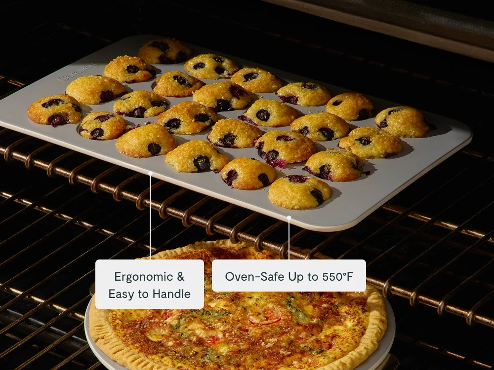 Mini muffin-form Duo med to 24-hullers forme til små bidder