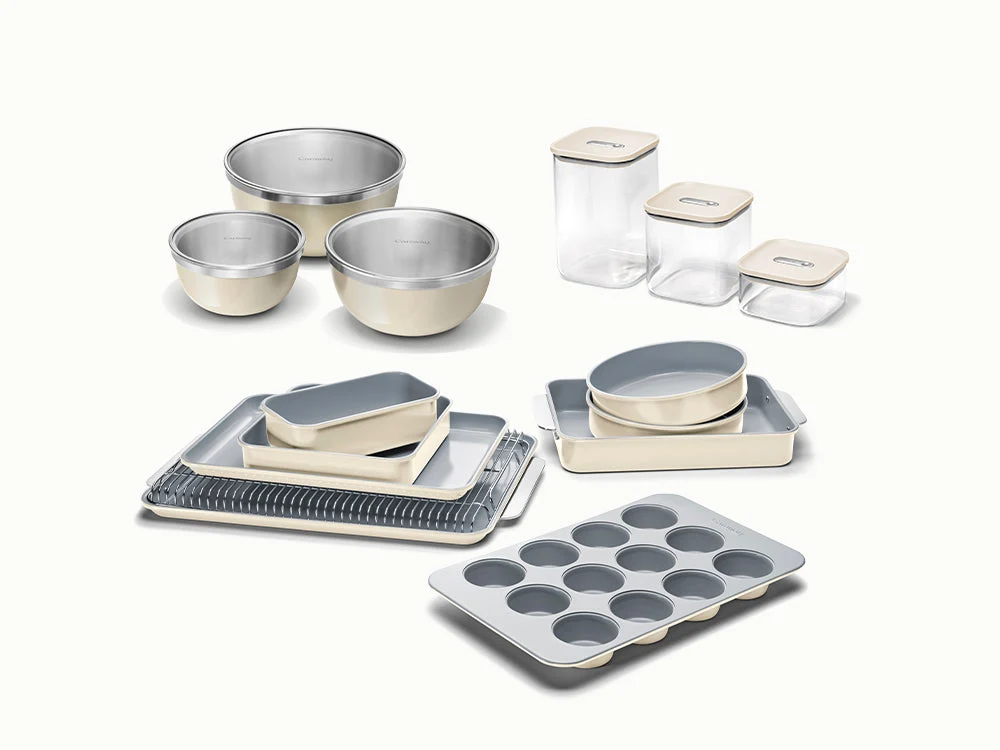 Better Baking Bundle with Stackable Glass Airtight Containers