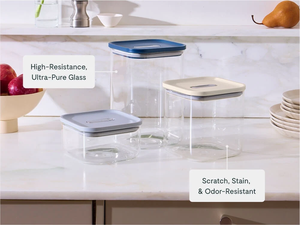 Complete Kitchen Organization Bundle BPA-Free Stackable Containers