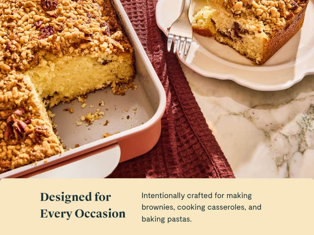 Rectangle Pan Trio for Sweet and Savory Oven Cooking