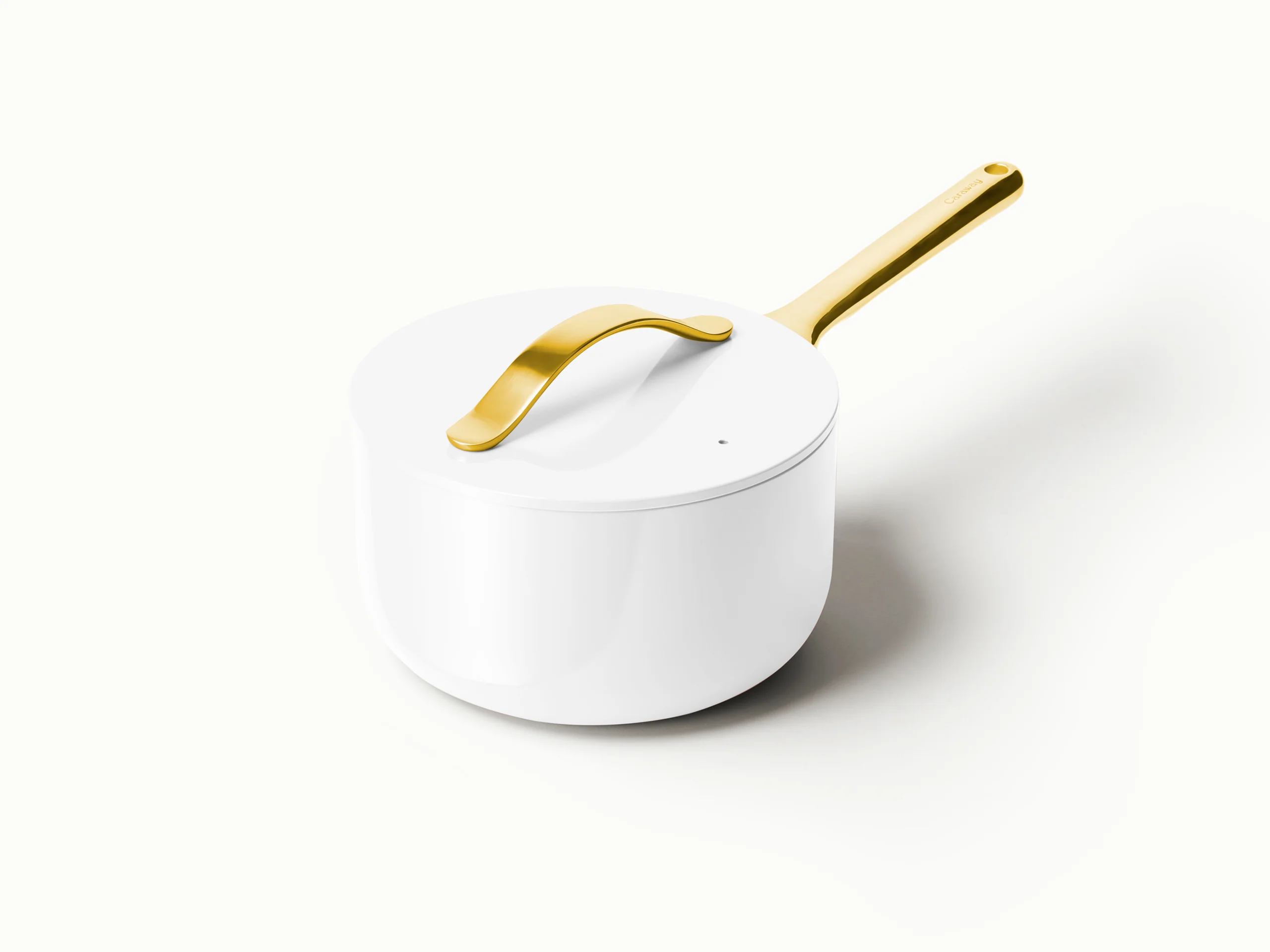 3-Quart Ceramic Non-Toxic Sauce Pan for Healthy Cooking