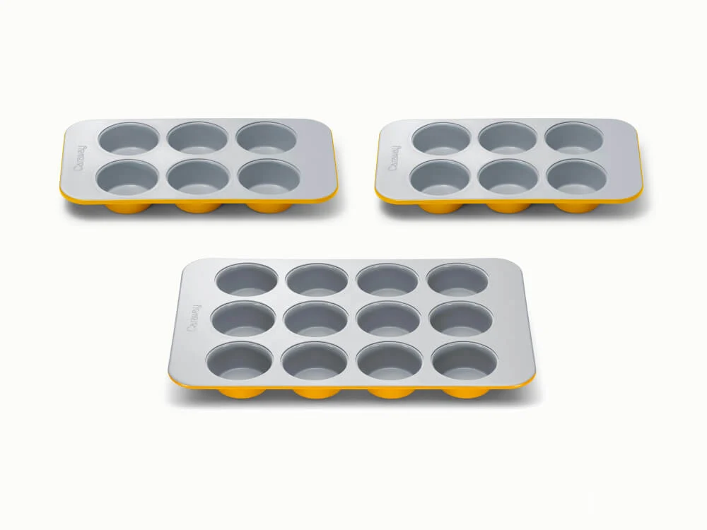 Muffin Pan Trio Built for Cupcakes and Quiches