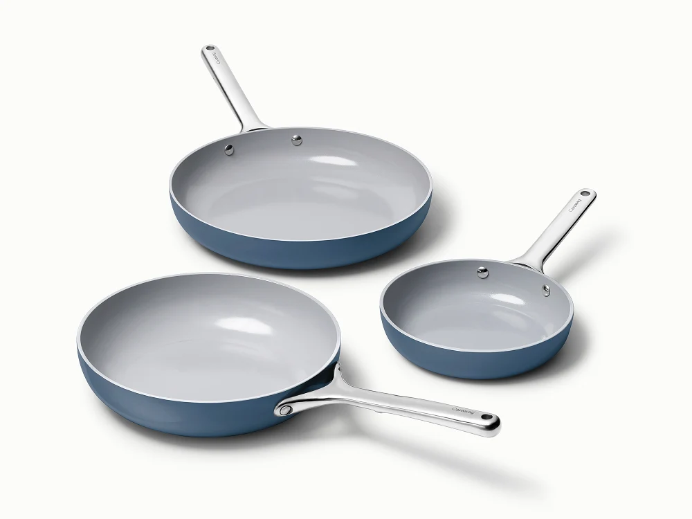 Fry Pan Trio for Eggs, Sides and Hearty Proteins