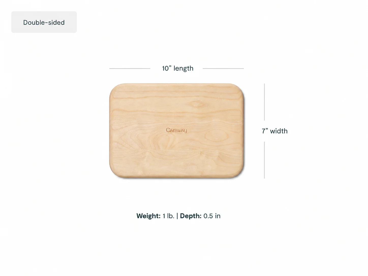 Small Cutting Board in Non-Toxic FSC-Certified Birch Wood