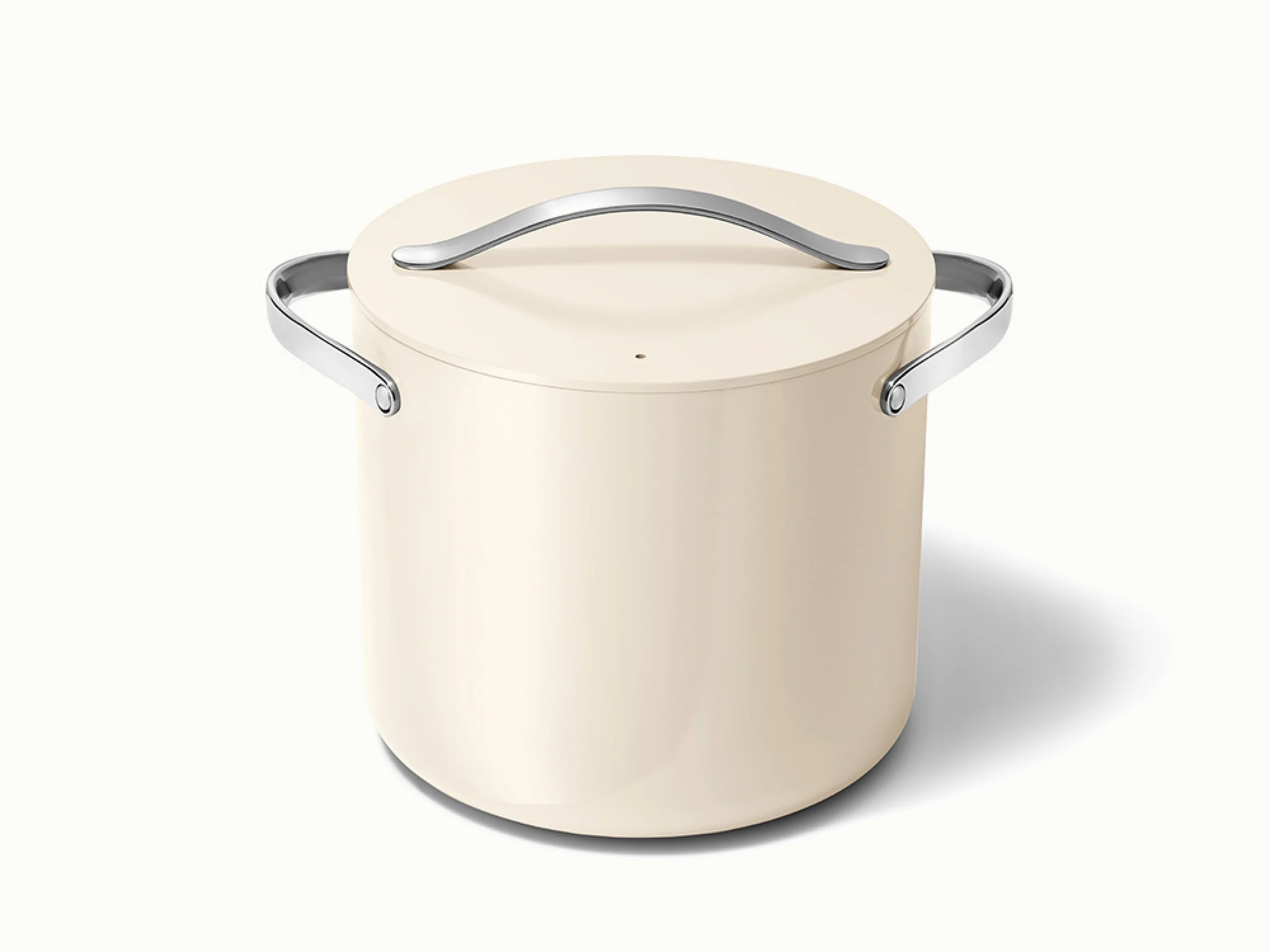 Carawayhome 12 Quart Ceramic Stock Pot for Soups and Stews