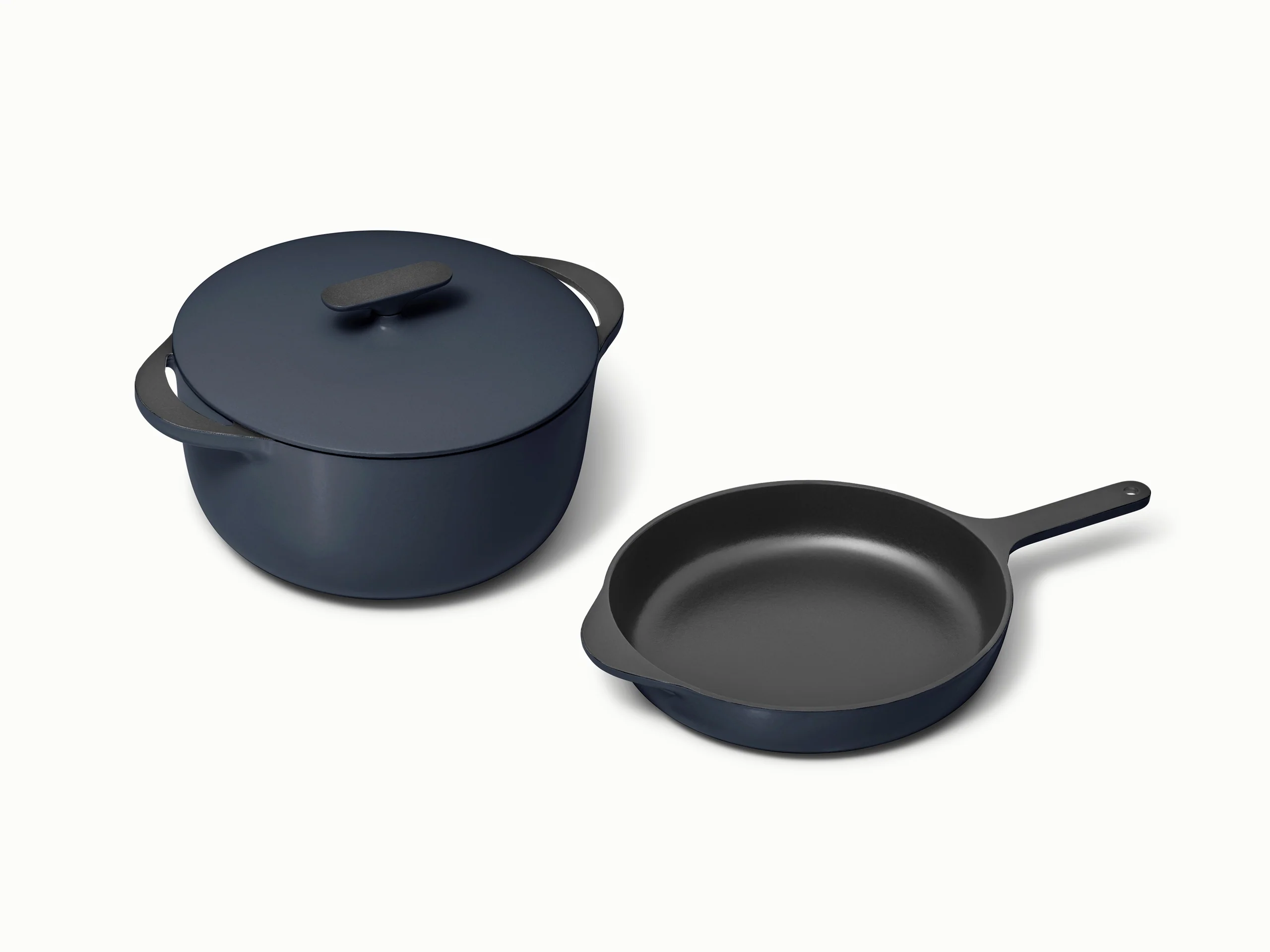 Cast Iron Skillet and Dutch Oven Duo for Sears and Slow Cooking