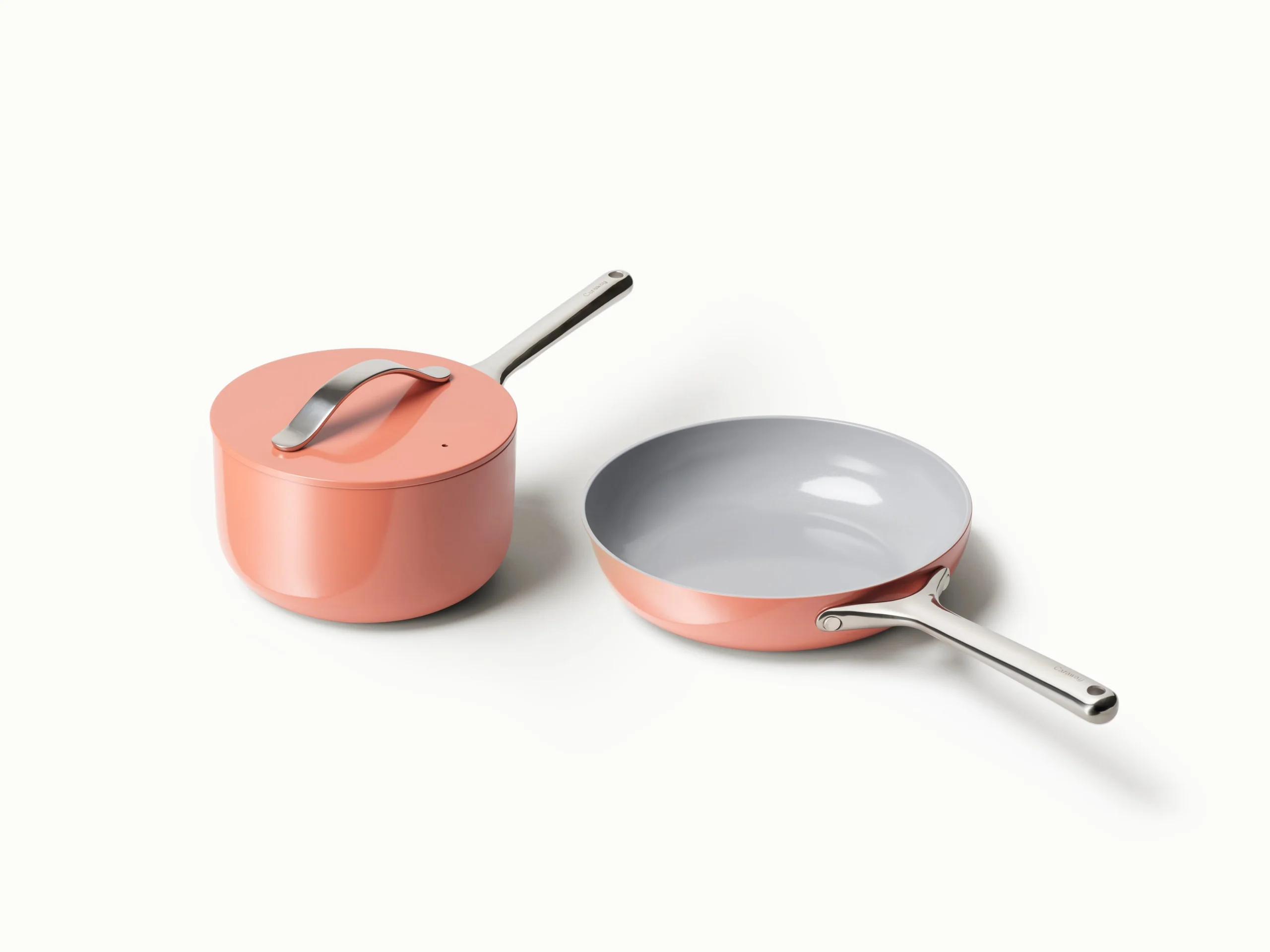 Daily Duo Ceramic-Coated Fry Pan Set with 10.5 Inch Pan