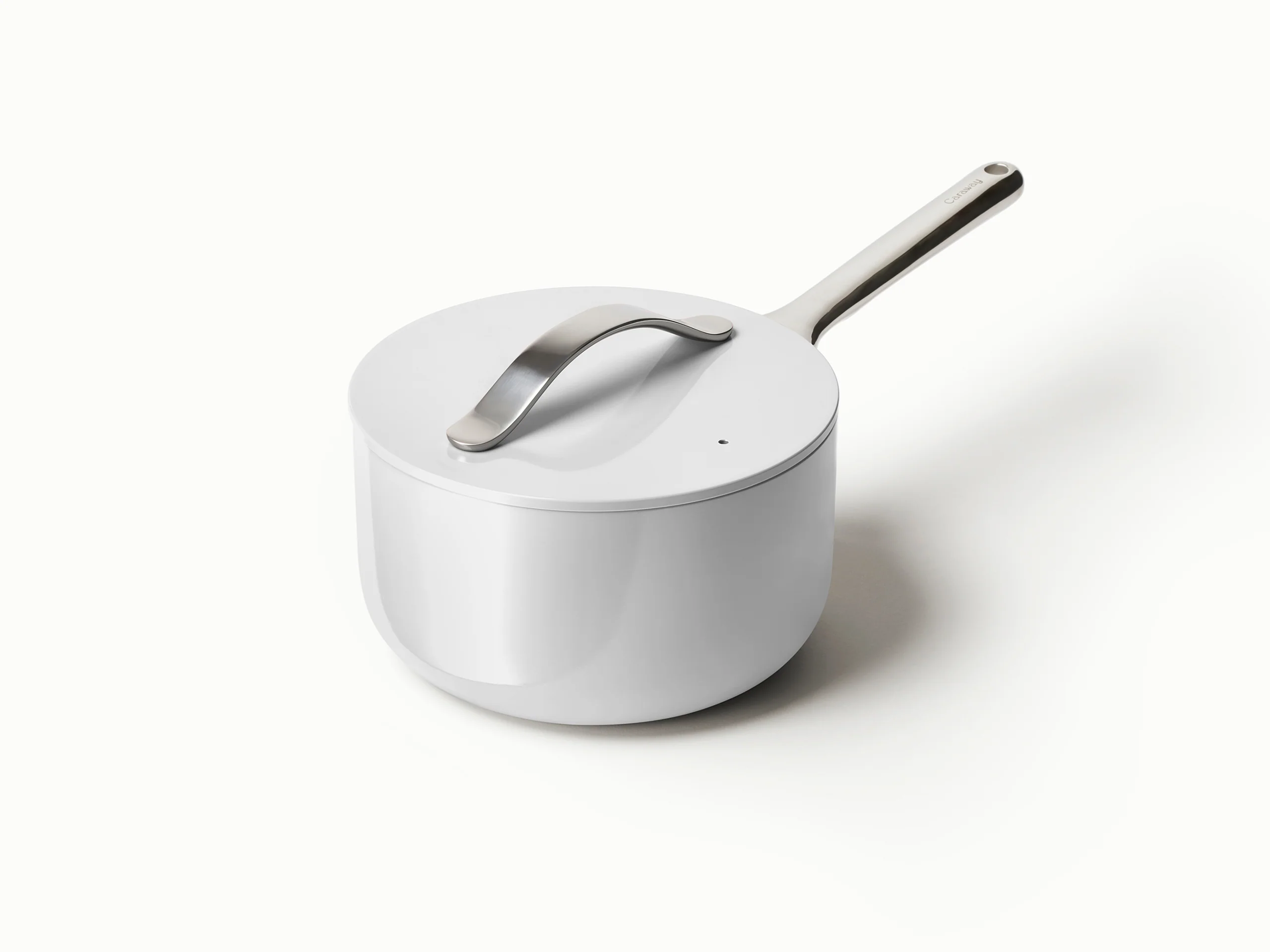 3-Quart Ceramic Non-Toxic Sauce Pan for Healthy Cooking