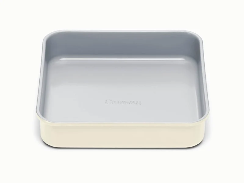 9-Inch Square Pan with Non-Toxic Ceramic Coating for Brownies and Bars