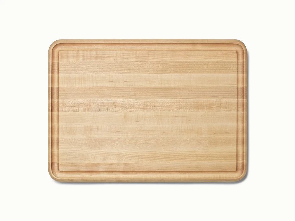 17” Prep & Serve Butcher Block with Grooved and Dished Sides