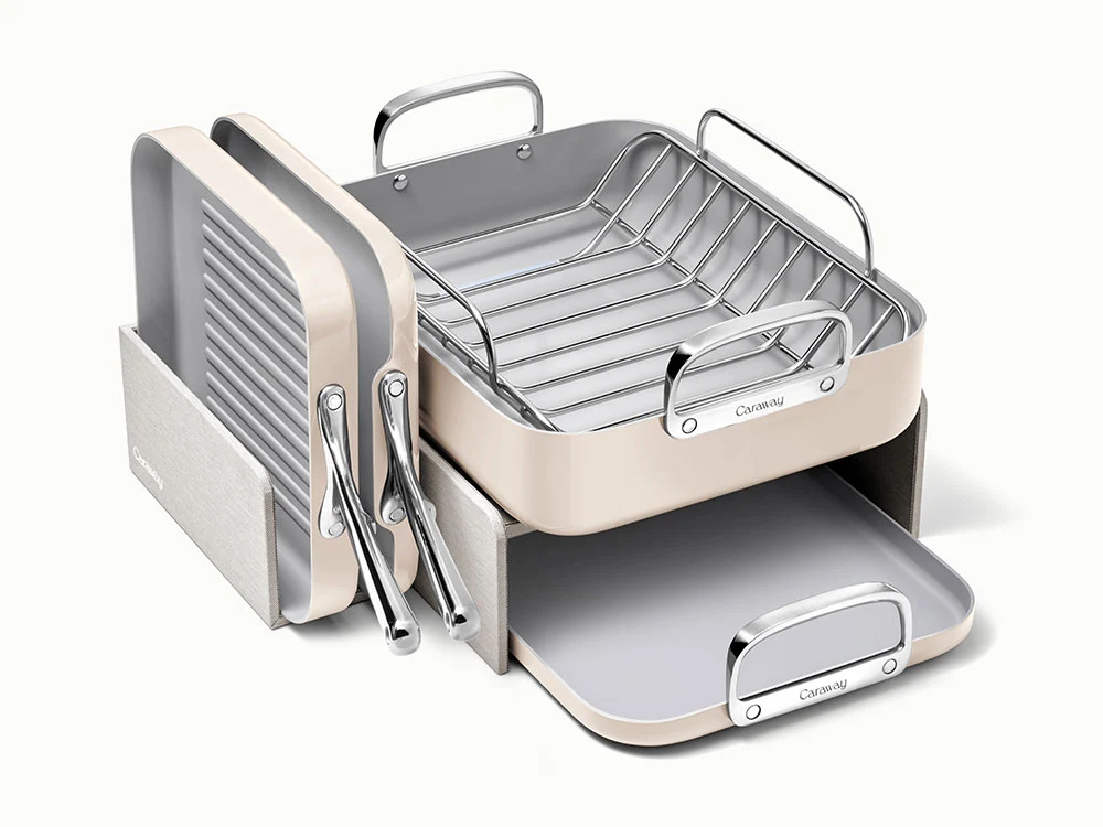 Squareware Set Organizers: Two-Piece Magnetic Storage