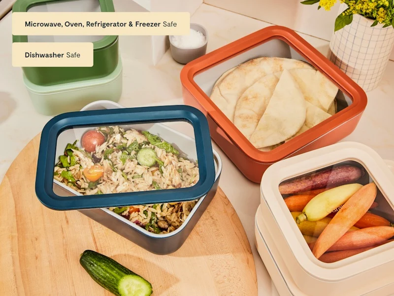 Clean Start Bundle with Ceramic Cookware, Bakeware and Food Storage
