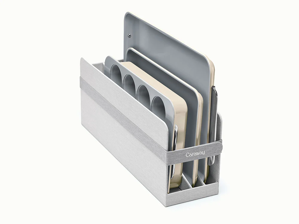 3-Slot Bakeware Organizer for Sheets Pans and Racks