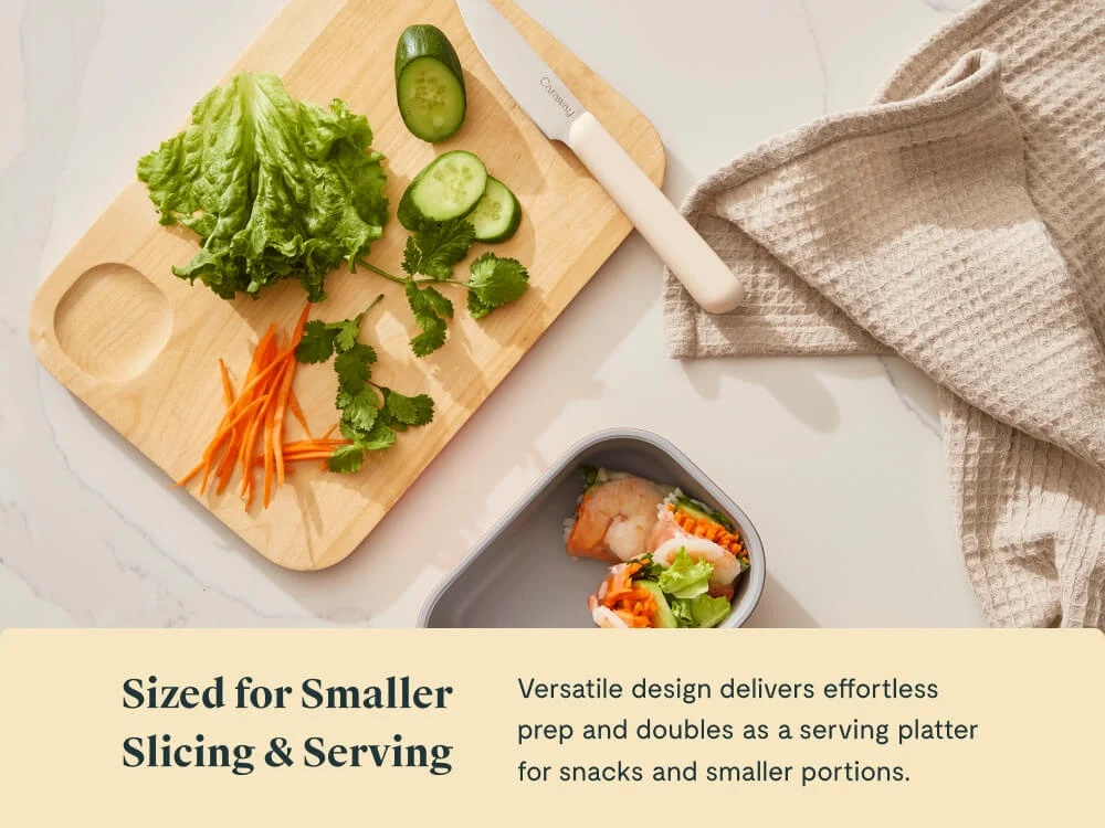 Small Cutting Board in Non-Toxic FSC-Certified Birch Wood