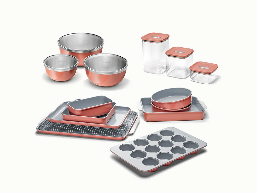Better Baking Bundle with Stackable Glass Airtight Containers