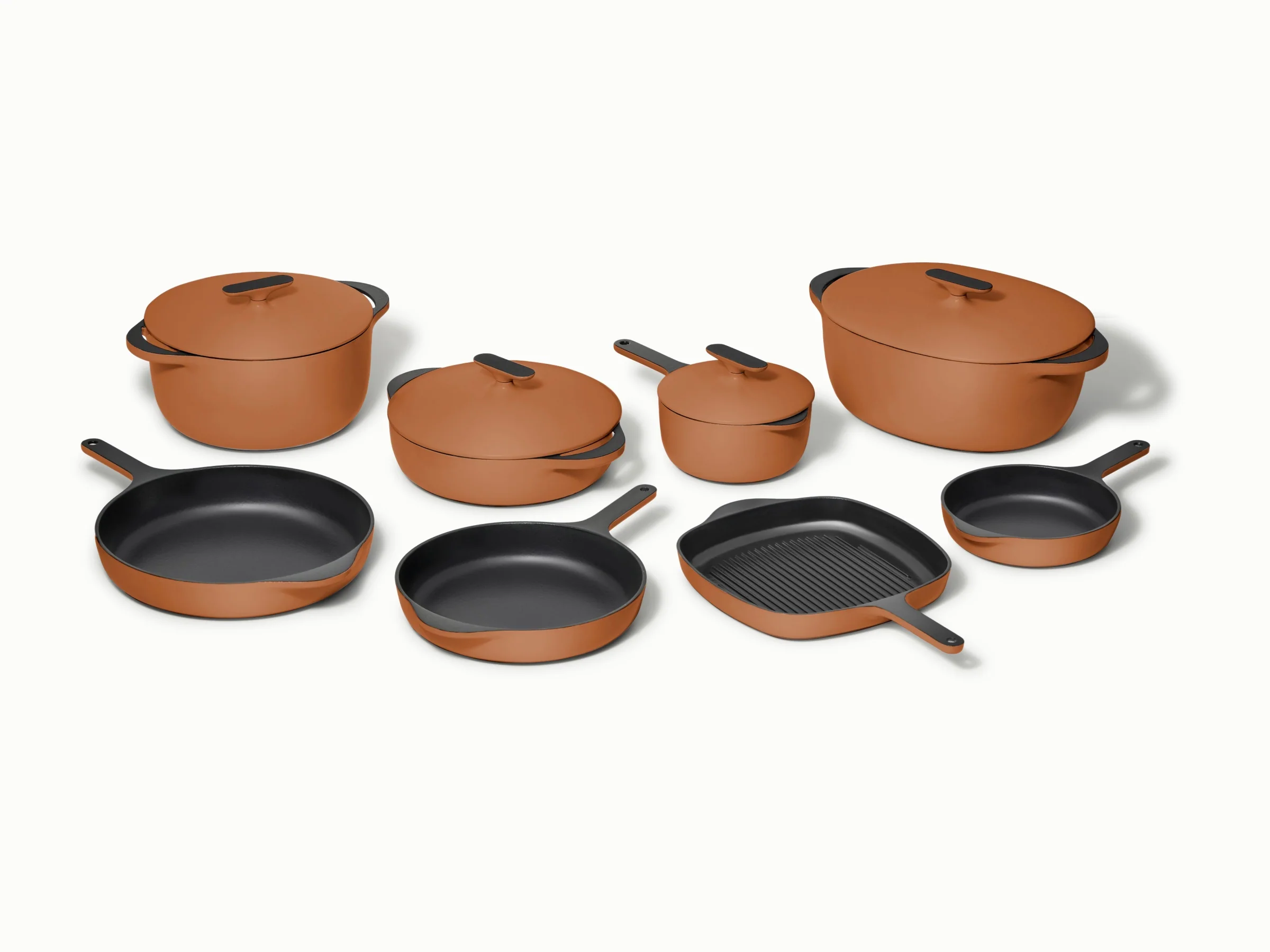 Set Deluxe in Ghisa Smaltata da 16 Pezzi per Pasti Abbondanti