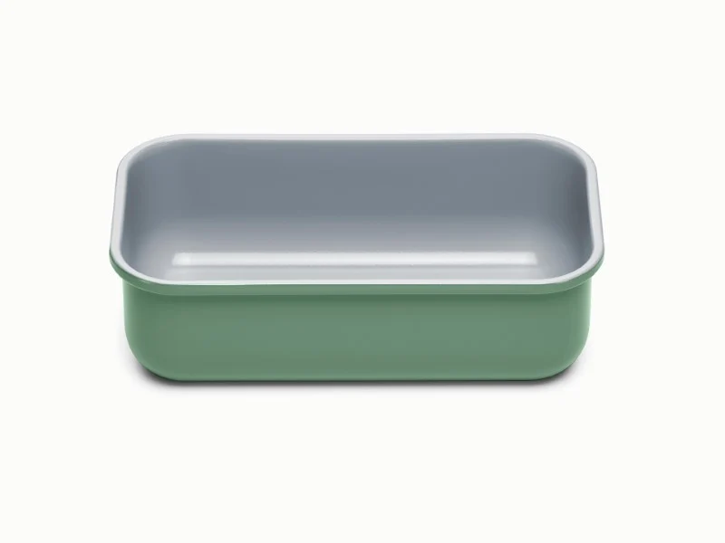 Stampo da plumcake in ceramica antiaderente con corpo in acciaio alluminato