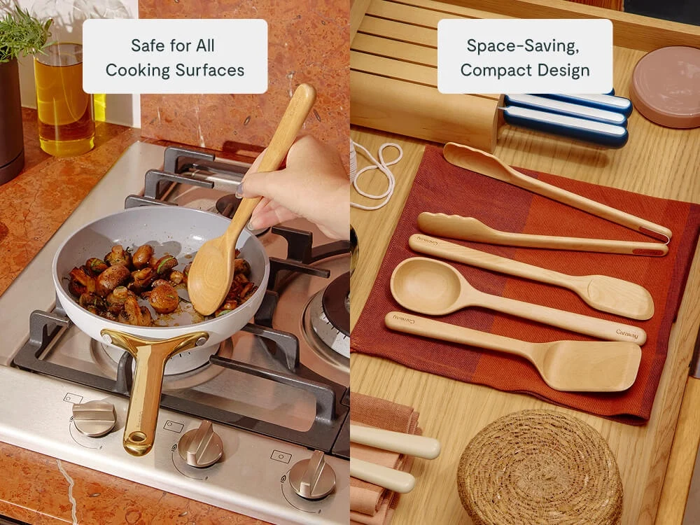 Mini Utensil Set for Small Pans and Tight Spaces