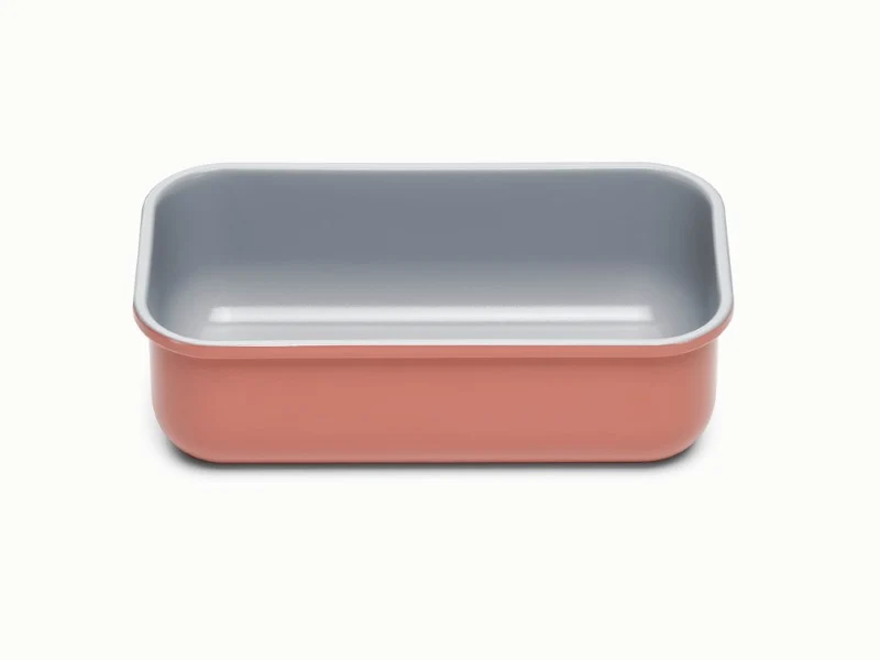Stampo da plumcake in ceramica antiaderente con corpo in acciaio alluminato